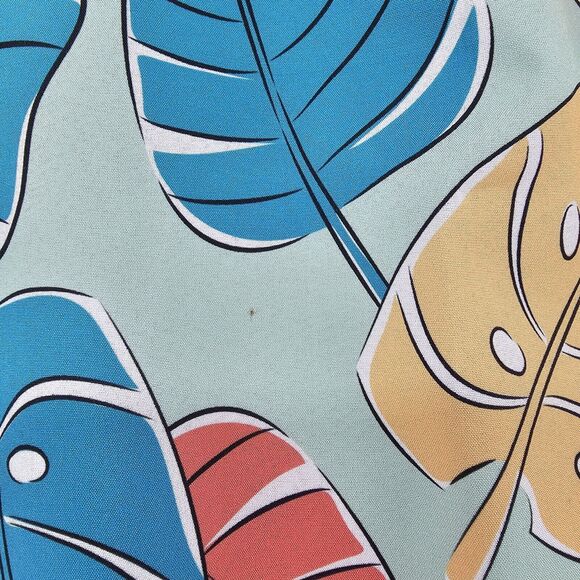 RSVLTS Disney Moana Of Motunui Kunuflex Button Shirt Hawaiian Leaf Blue Youth XL - Picture 9 of 9